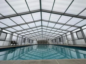 Adventure Awaits indoor pool, hot tub